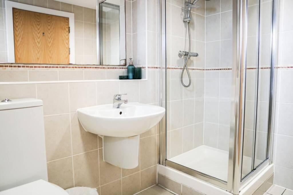 Beautiful 3 Bedroom Apartment By The Sea New Quay Exteriör bild