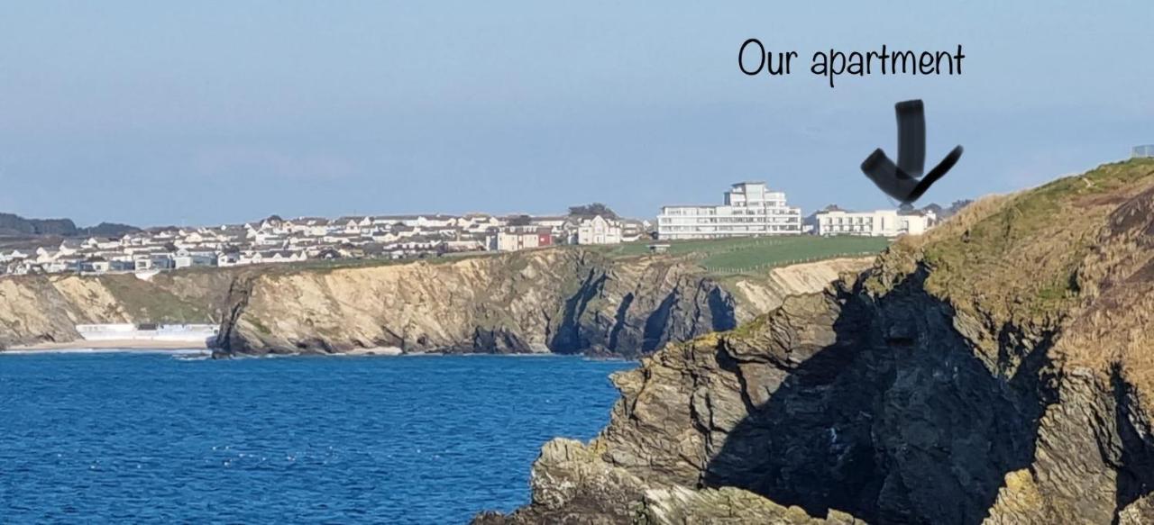 Beautiful 3 Bedroom Apartment By The Sea New Quay Exteriör bild